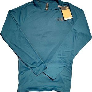 The North Face Mens Bigpine Hoodie Blue Coral Small. New With Tags